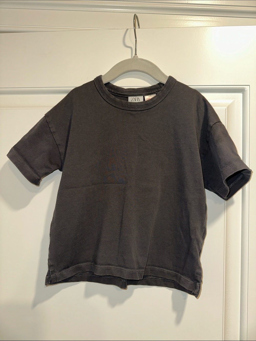 ZARA Kids Charcoal Short Sleeve Tee